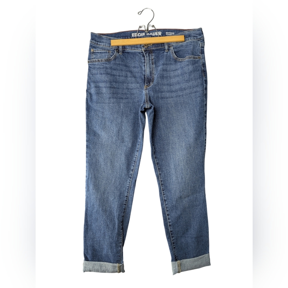 Eddie Bauer Women's Boyfriend Midrise Slim Jeans